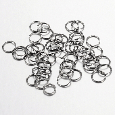 Iron Open Jump Rings IFIN-A018-10mm-B-NF-1