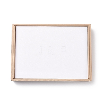 Wooden Necklace and Pendant Display Trays ODIS-P003-01-1