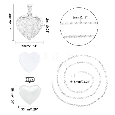 Alloy Rhinestone Pendant Necklaces NJEW-WH0008-01S-1
