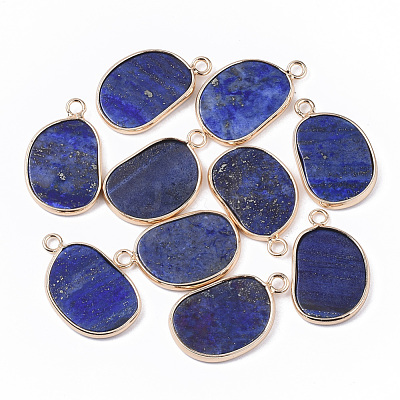 Natural Lapis Lazuli Pendants X-G-S359-019A-1