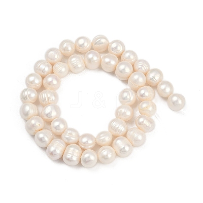 Natural Cultured Freshwater Pearl Beads Strands PEAR-I007-07Z-09C-1