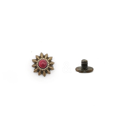 Zinc Alloy Decorative Rivets PW-WG1362F-08-1