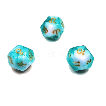 Acrylic Polyhedral Dice PW-WG8E553-13-1