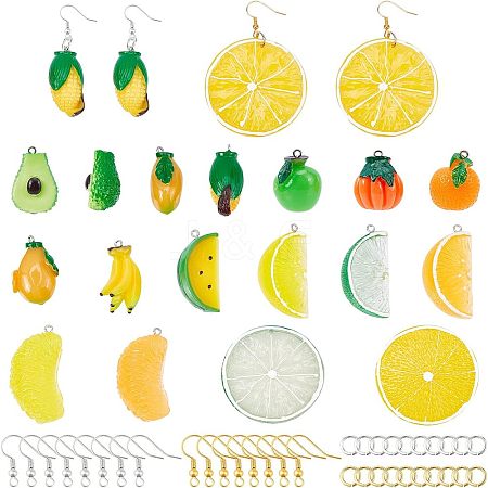  DIY Dangle Earring Making Kits DIY-NB0005-57-1