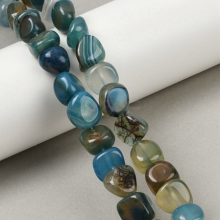 Natural Agate Beads Strands G-L630-F01-01F-1