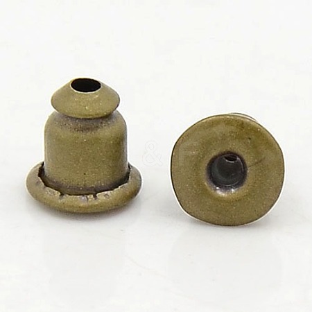 Brass Ear Nuts X-KK-EC028-AB-FF-1