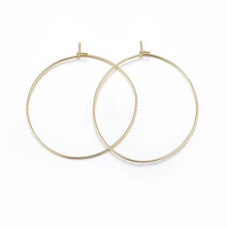 316 Surgical Stainless Steel Hoop Earrings STAS-P210-26G-01-1