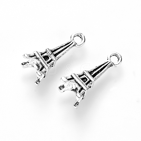 Tibetan Style Alloy Pendants TIBE-S320-177AS-LF-1