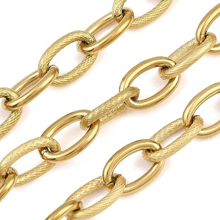 304 Stainless Steel Cable Chains SA-CBA6E2D-02G-1
