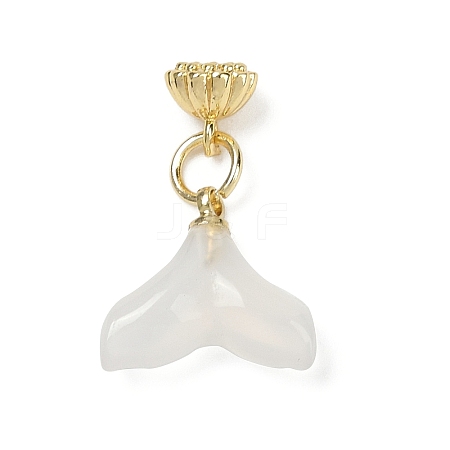 Natural White Agate Charms LS-KK-Z094-04G-03-1