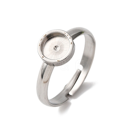 304 Stainless Steel Adjustable Ring Components STAS-B098-02B-P-1