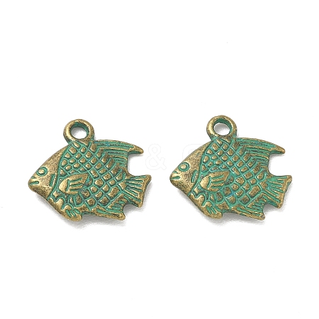 Tibetan Style Alloy Pendants AL-CBA8ABC-02-1