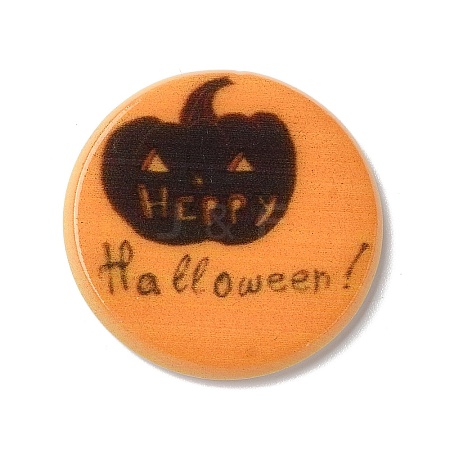 Halloween Series Acrylic Cbabochons OACR-M012-20-1