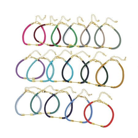 Nylon Cord Bracelet Making KK-CBACFA2-01G-1