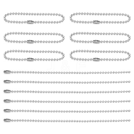 201 Stainless Steel Hanging Tag Chains STAS-N119-02B-P-1