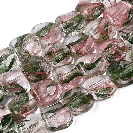 Handmade Lampwork Beads Strands LA-N046-01F-1