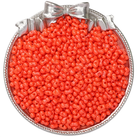 Baking Paint Glass Seed Beads PW-WG4BBF0-22-1