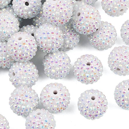 AB-Color Resin Rhinestone Beads RESI-S315-18x20-16-1