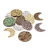 48Pcs 12 Style Alloy Pendants PALLOY-PH0001-90-1