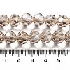 Electroplate Transparent Glass Beads Strands LS-EGLA-A035-T10mm-A22-4
