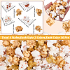 80Pcs 8 Styles Plastic Popcorn Miniature Ornaments RESI-SC0006-92-2