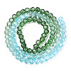 Transparent Glass Beads Strands GLAA-E036-07L-3