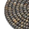 Natural Bronzite Beads Strands G-P575-A28-8x5mm-3