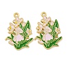 Alloy Enamel Pendants FIND-Z049-01G-C-1
