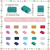 800Pcs 10 Styles 2-Hole Baking Paint Glass Seed Beads SEED-SC0001-44A-2