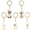 Iron Plastic Keychains LS-KEYC-FZC0001-001B-G-3