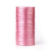 Breast Cancer Pink Awareness Ribbon Making Materials Single Face Satin Ribbon SRIB-Y082-1