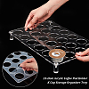 24-Hole Acrylic Coffee Pod Holder K Cup Storage Organizer Tray ODIS-WH0029-67-3