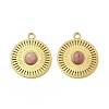 Natural Rhodonite Pendants STAS-J401-VC662-1
