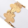 304 Stainless Steel Cuff Bangles for Women BJEW-P347-02C-3