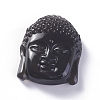 Natural Obsidian Pendants G-P418-05-1