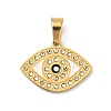 304 Stainless Steel Enamel Pendants STAS-H255-01A-G-1