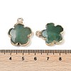 Natural Green Aventurine Pendants G-P566-01G-09-3