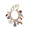 Christmas Alloy Enamel Charm Bracelets FS-WGFB03E-02-1