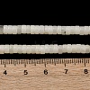Natural White African Opal Beads Strands G-L624-I19-2x4mm-5