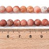 Natural Pink Aventurine Beads Strands LS-G-G716-01-6mm-5