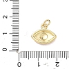 Brass Enamel Pendants KK-CBA3F25-12G-03-3