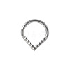 304 Stainless Steel Hoop Nose Rings WG6D581-01-2