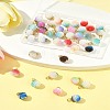 40Pcs Acrylic Pendants PALLOY-FS00035-10
