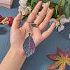 20Pcs 10 Style Rainbow Color Alloy Pendants PALLOY-SZ0001-31-3