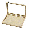 Cloth and Wood Pendant Display Boxes ODIS-R003-10-3