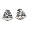 Tibetan Style Alloy Bead Cone LS-TIBE-00756-AS-RS-1