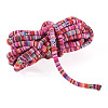 5M Ethnic Style Nylon Braided Round Cords OCOR-TA0003-21C-2