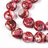 Natural Imperial Jasper Beads Strands G-S355-87A-05-4