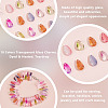100Pcs Lampwork Charms FIND-OC0003-91A-4