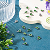 20Pcs Faceted Glass Charms RGLA-TADJ0001-01F-4